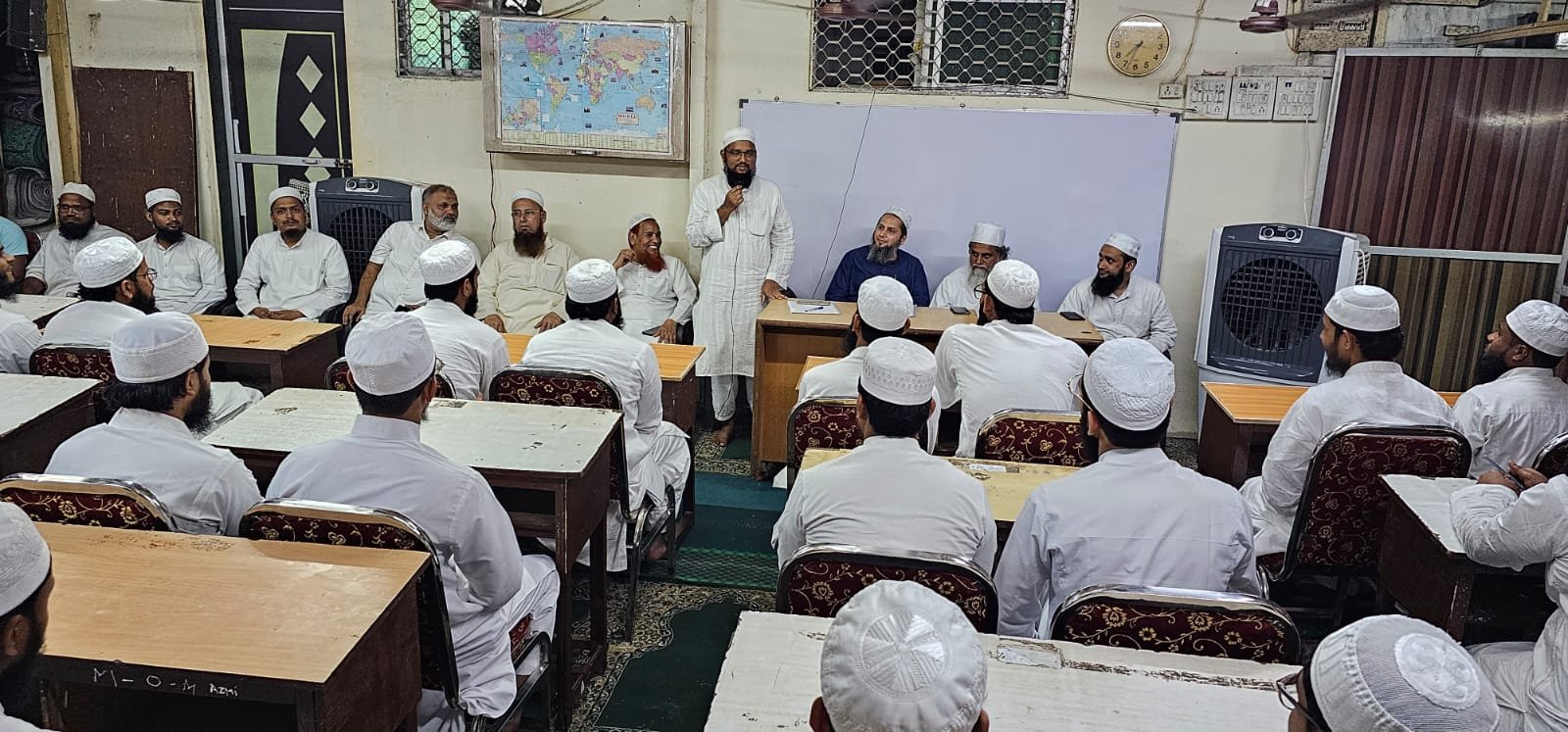 مرکز المعارف ممبئی میں باضابطہ تعلیم کا آغاز
