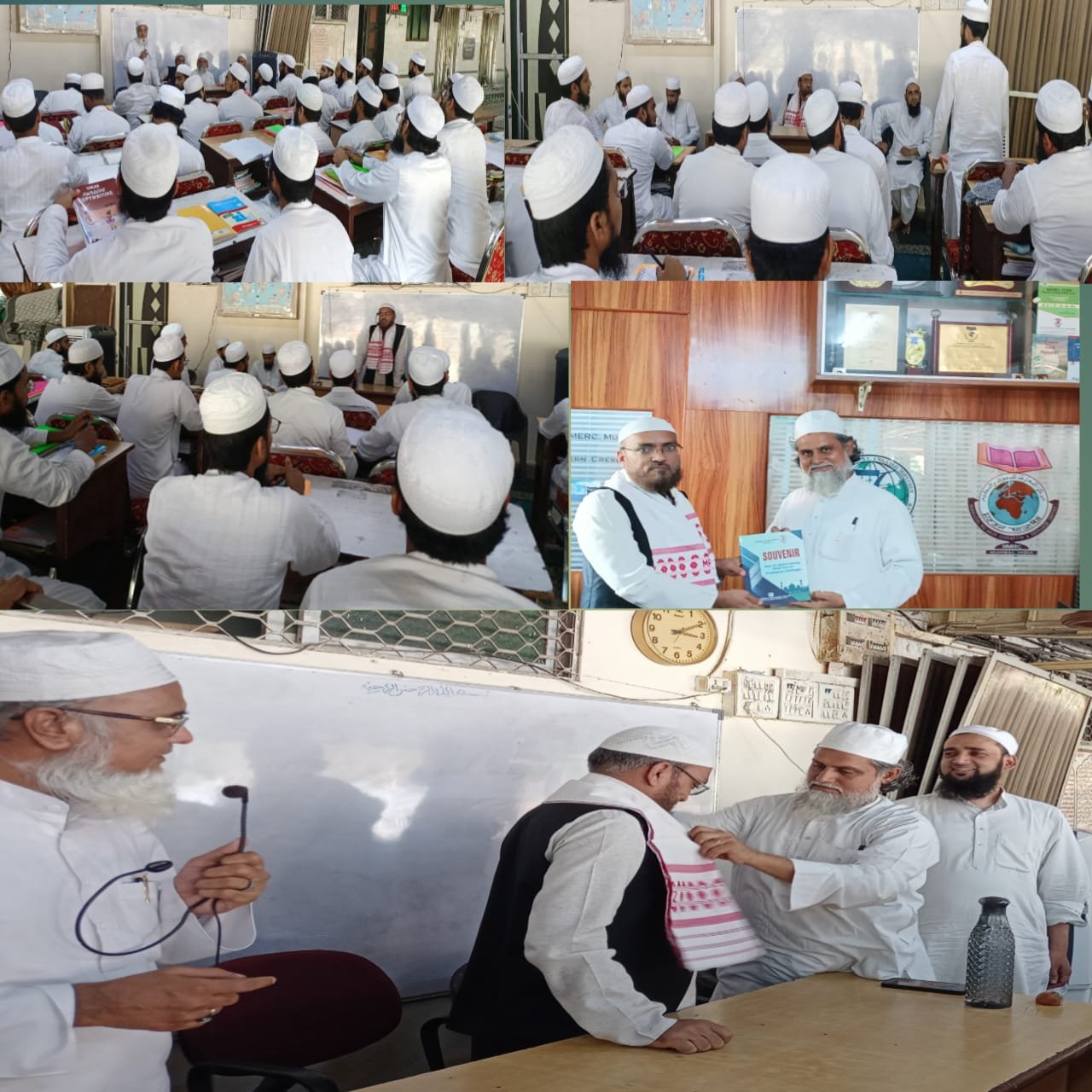 ہمدرد یونیوسٹی کے پروفیسر ڈاکٹر وارث مظہری کا مرکزالمعارف، ممبئی میں محاضرہ