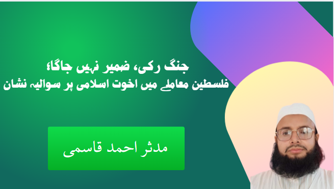 جنگ رکی، ضمیر نہیں جاگا؛ فلسطین معاملے میں اخوت اسلامی پر سوالیہ نشان!