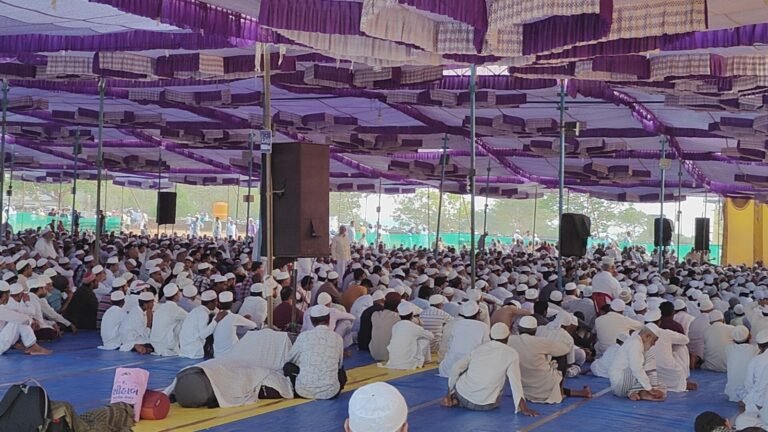 تبلیغی اجتماع کے لیے چپاتا کی ایک یادگار حاضری