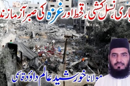 بمباری، نسل کشی، قحط اور غزہ کی صبر آزما زندگی