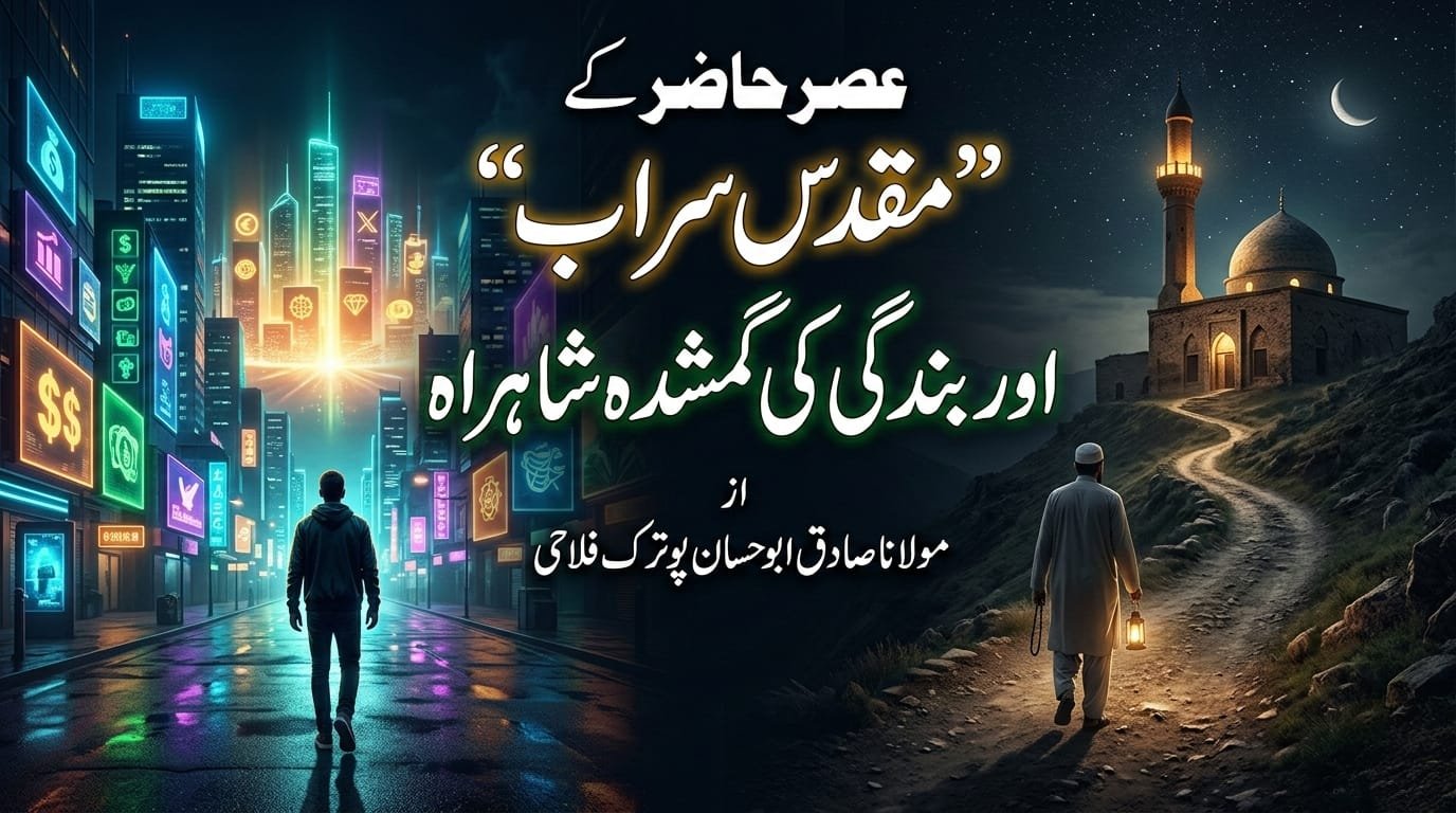 عصرحاضر کے 'مقدس سراب' اور بندگی کی گمشدہ شاہراہ