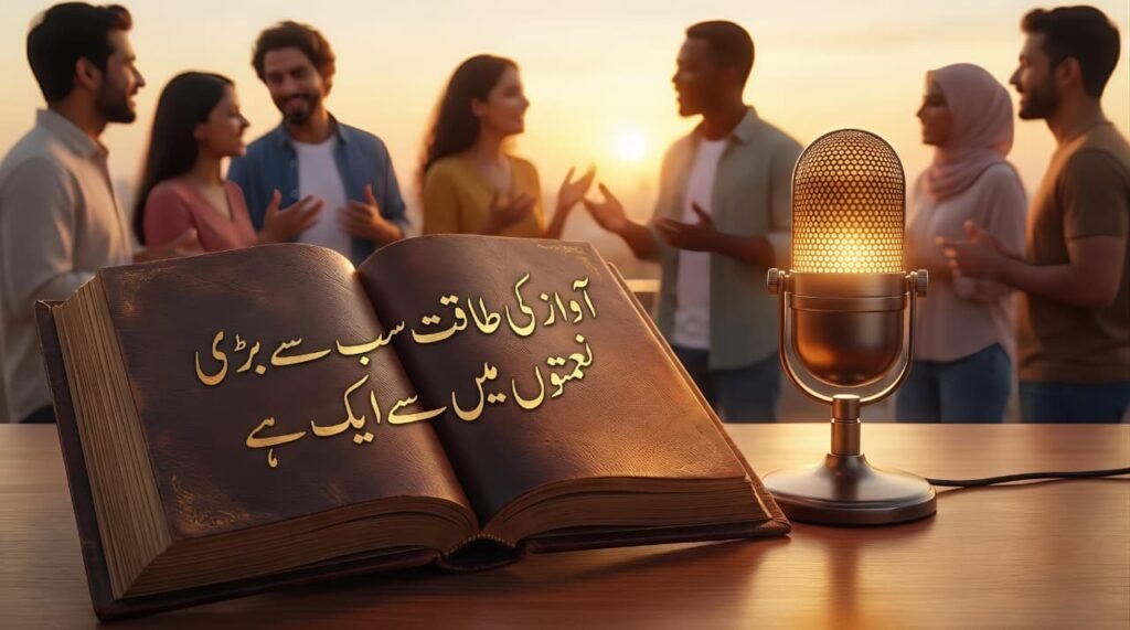 قوتِ گویائی ایک عظیم ترین نعمت